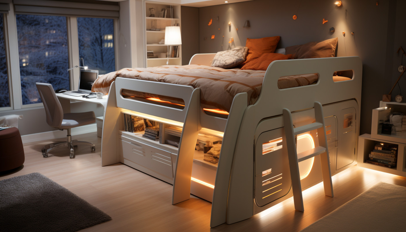 Divers - Lit cabane, adapté à tous les âges